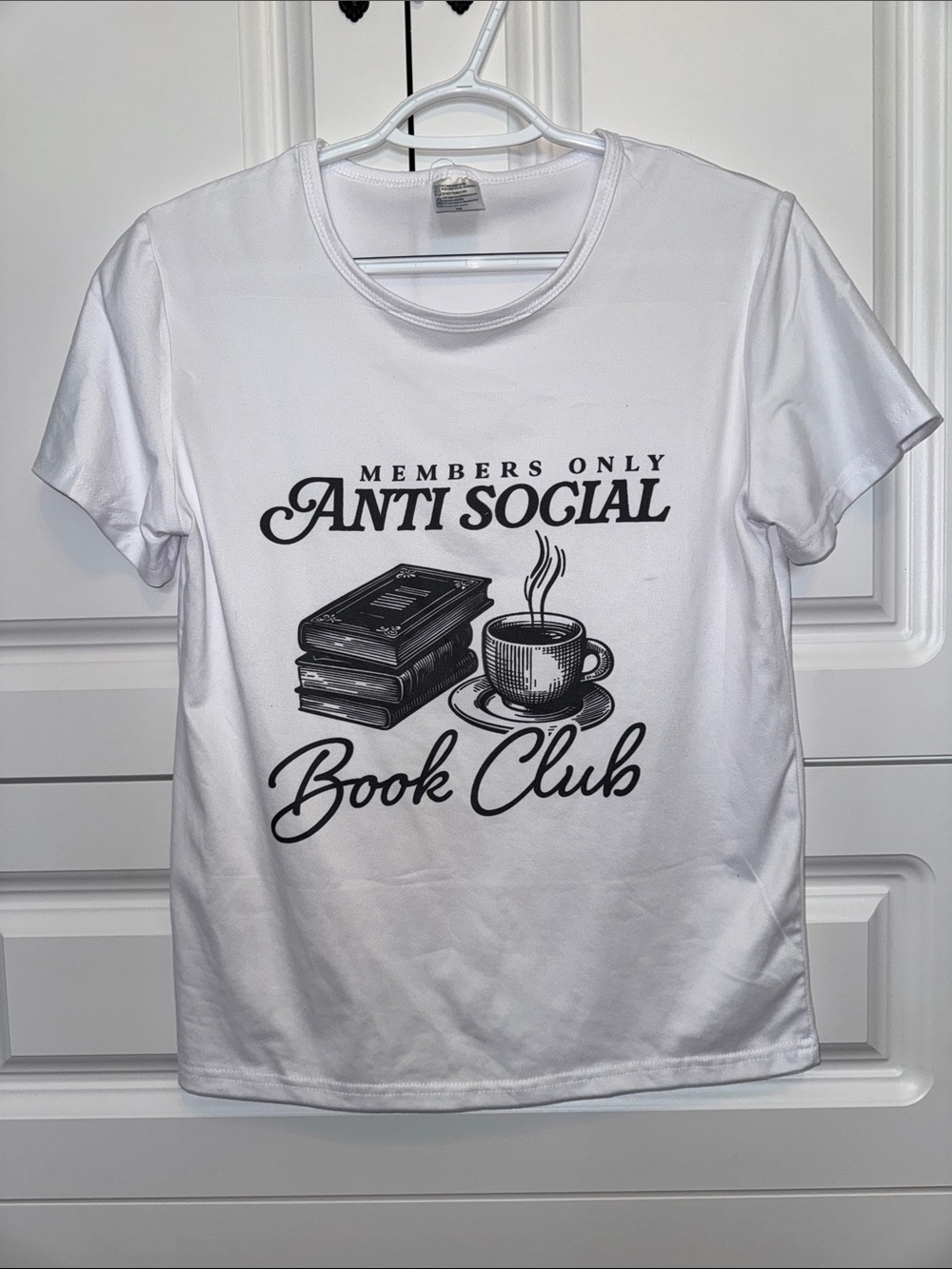Anti-Social Book Club T-Shirt Members Only